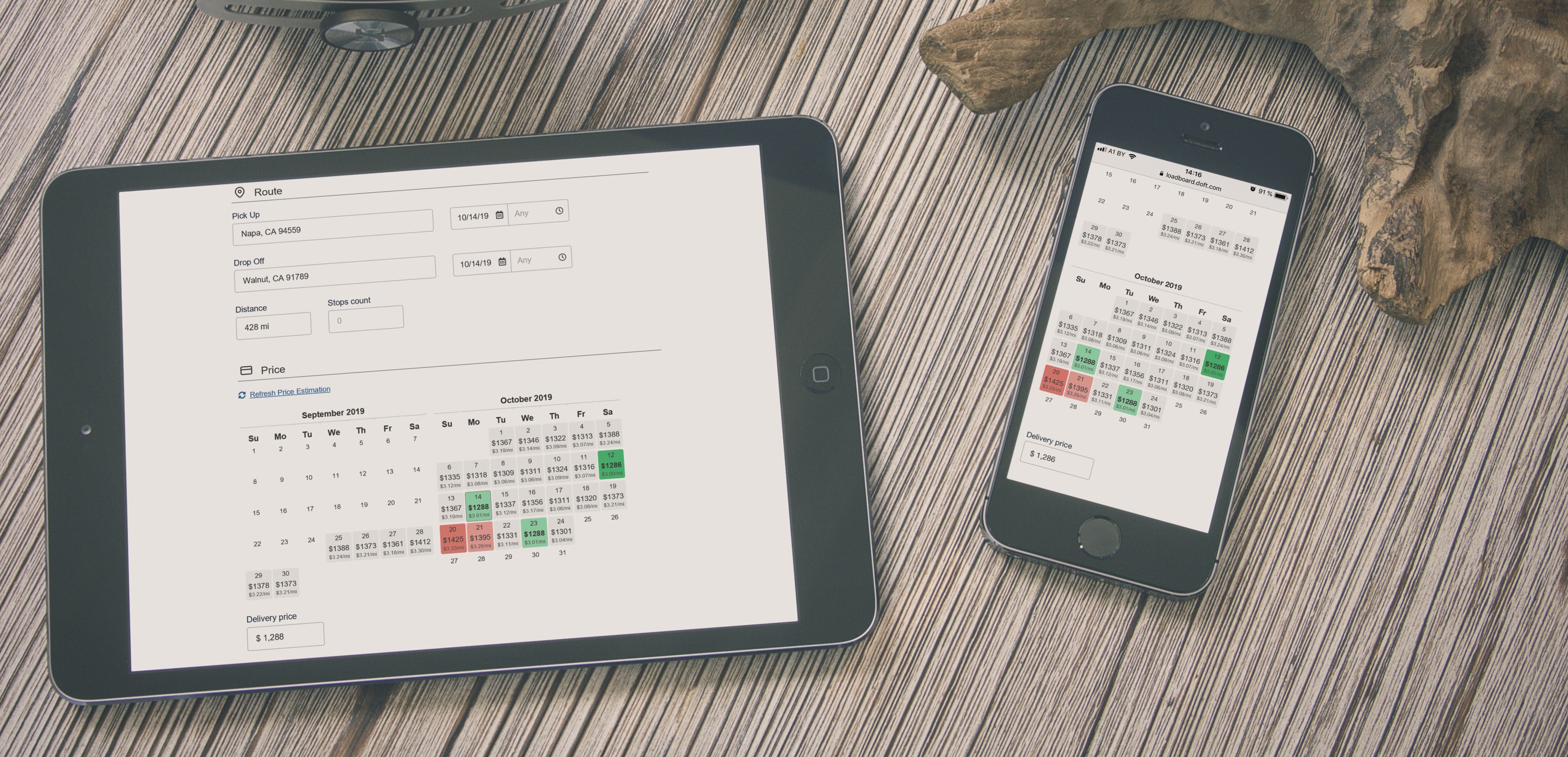 4 weeks rate prediction for freight shippers